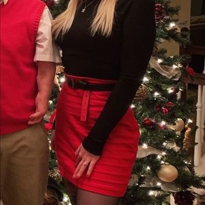 Express size 6 black and red skirts 2 for 1